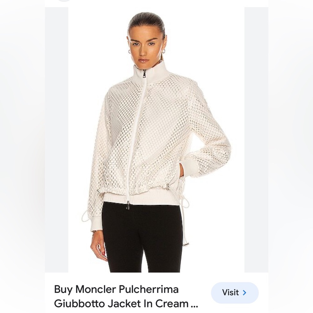 Moncler white Jacket